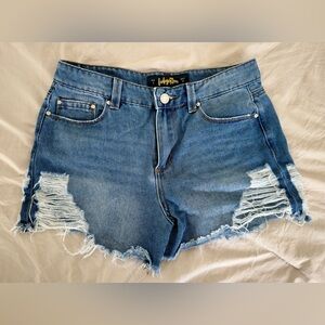 Women's Blue Denim Shorts - Size 9